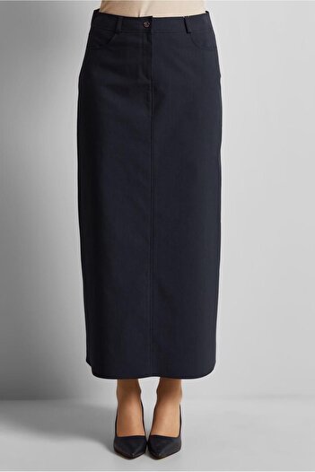 Alvina Straight Cut Cotton Skirt 60680
