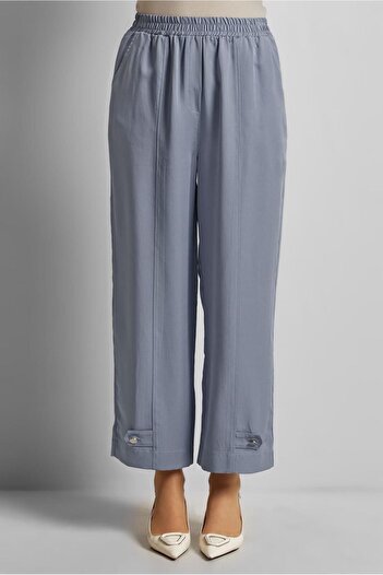 Alvina Wide Leg Lyocell Pants 70889