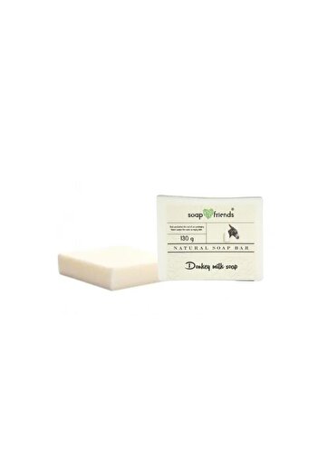 Soap&Friends Nourishing Donkey Milk Soap: Hydrating, Anti-Aging, and Gentle Daily Cleanser 130g