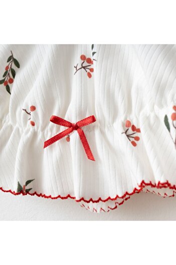 limebabies Newborn Baby Cotton Fabric Kokina Embroidered 5 Piece Hospital Output Zıbın Set