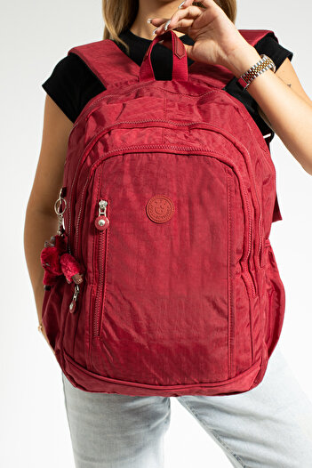 H&D COLLECTİON Imported Waterproof Fabric Mega Size Backpack School Bag with Key Gift