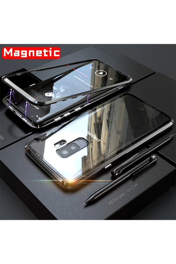 toyigoo Galaxy S9 Magnetic 360 Protection Back Glass Metal Frame Case-(5775) - Tygo5406-5399