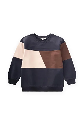 Cigit Garnili Sweatshirt 4-12 Years Anthracite