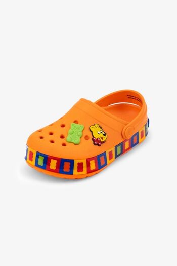Haribo Number 25-35 Licensed Children's Smart Sole Sandals-Orange