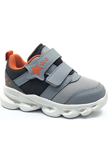 p papuccum ortopedi çocuk ayakkabıları Children's Lighted Anatomical Sole Anti-Slip Sports Shoes