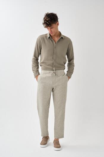 ALEXANDERGARDI Smart Casual Textured Trousers