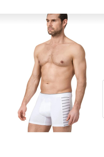Namaldı Men's Elestan Lycra Side Striped Boxer 3 Pcs