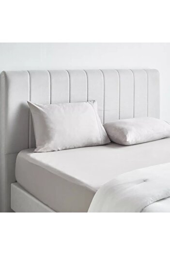 Home Centre Eternity Cotton Percale 325 Thread Count Super King Fitted Sheet - 200x205 cm starstarstarstarstar