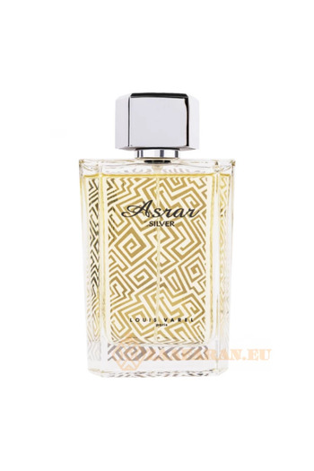 Louis Varel Eau de Parfum Asrar Silver Men, Louis Varel, Men - 100ml