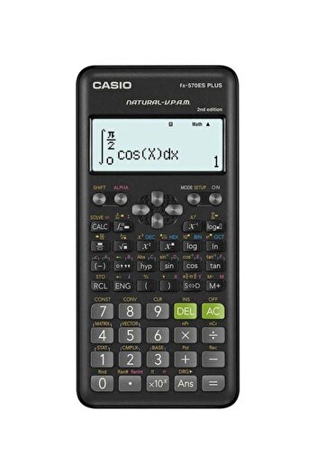 Casio Fx-570Es Plus 2nd Edition Calculator Black