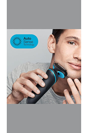 Braun Series 5 51-M1000s Wet & Dry Shaver, 3 Flexible Blades, Made in Germany