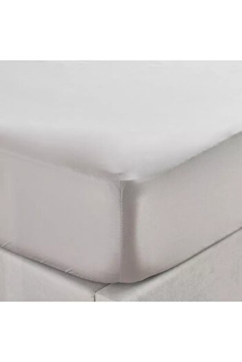 Home Centre Eternity Cotton Percale 325 Thread Count King Fitted Sheet - 180x205 cm starstarstarstarstar