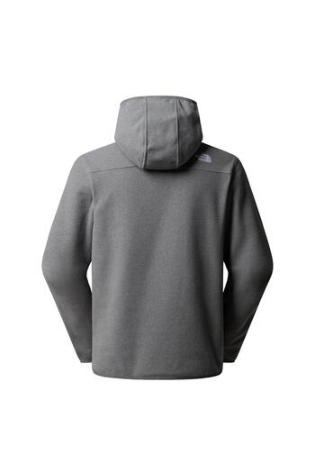 THE NORTH FACE M Glacier Fleece Pullover Hoodie Men's Sweatshirt Nf0A8D0Scqi1 Grey-L