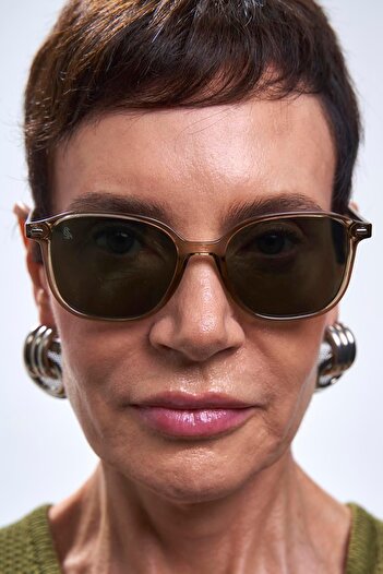 Bilge Karga Louis Smoke Green Sunglasses