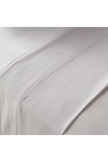Home Centre Aspen Cotton Bamboo Sateen 300 Thread Count Super King Flat Sheet - 260x270 cm