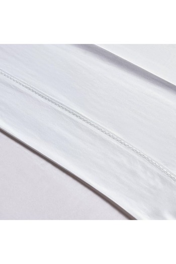 Home Centre Versailles Egyptian Cotton Sateen 400 Thread Count Super King Flat Sheet - 260x270 cm