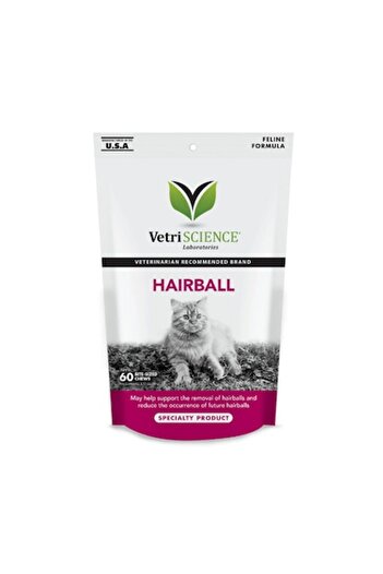 Vetri-Science Vetri Science Hairball, 60 Chewable Tablets