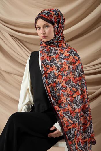 Silk Home Patterned Soft Shawl 70019-18