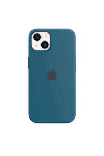 Apple Silicone Case for iPhone 13, Pacific Green