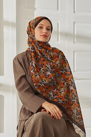 Silk Home Patterned Soft Shawl 70019-09