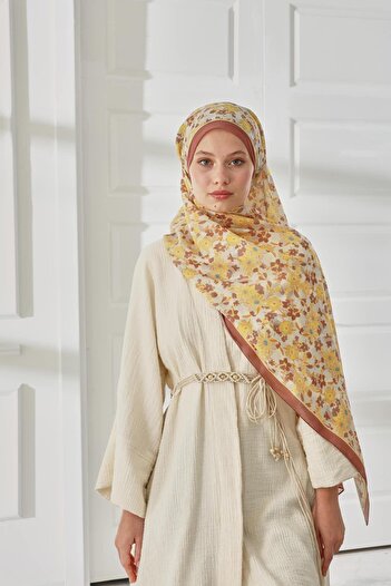 Silk Home Patterned Soft Shawl 70021-04