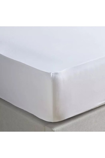 Home Centre Essence Cotton Percale 144 Thread Count Super King Fitted Sheet - 200x205 cm