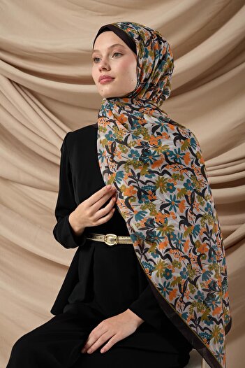 Silk Home Patterned Soft Shawl 70019-15
