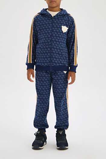 Nebbati Φούτερ BG Store Boy's Navy Blue