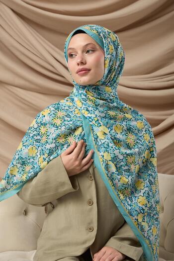 Silk Home Patterned Soft Shawl 70021-24