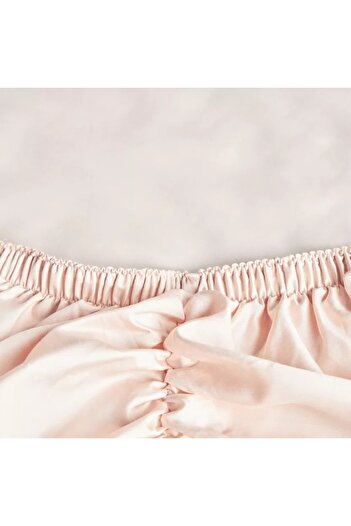 Home Centre Rekoop Tencel Sateen 300 Thread Count Single Fitted Sheet - 90x200 cm
