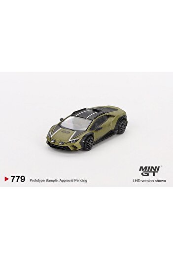 mini gt Macheta Auto Lamborghini Huracan Sterrato Verde Gea Matt (Mat Green) 2024 (LHD) 1:64 MIniGT
