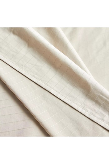 Home Centre Hampton Cotton Sateen 220 Thread Count Super King Flat Sheet - 260x270 cm