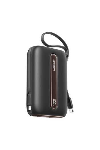 Joyroom JR-L012 Plus 22.5W Mini Colorful Power Bank with 2 Built-in Cables and 20000mAh Capacity