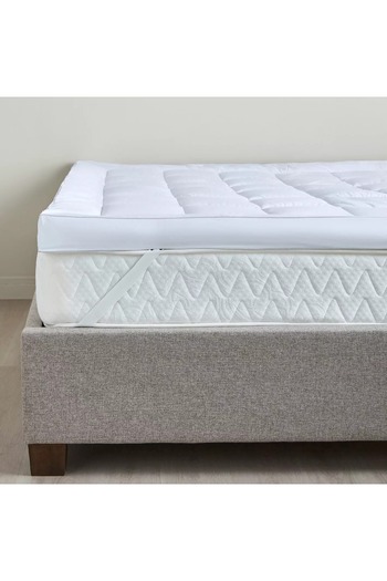 Home Centre Lucent Plus Premium Down Alternative Queen Mattress Topper