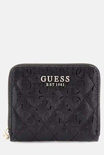 Guess Women's wallet with logo print Black / One