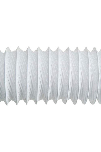LOOTICH Flexible air tube, made of spiral spring and PVC, 153mmx2.5m