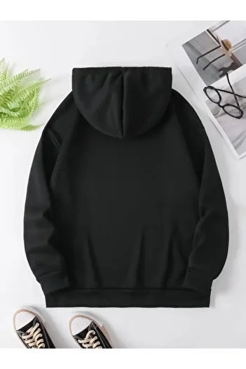 FUFLUNS BOSTON PRINTED UNISEX ΓΥΝΑΙΚΕΙΟ/ΑΝΔΡΙΚΟ ΣΕΤ ΦΟΡΜΑ ΜΕ ΚΑΠΟΥΝΤΟ OVERSIZE ΚΑΤΩ/ΕΠΕΥΘΥΝΗ