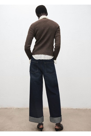MANGO Woman Kanal örgü cardigan