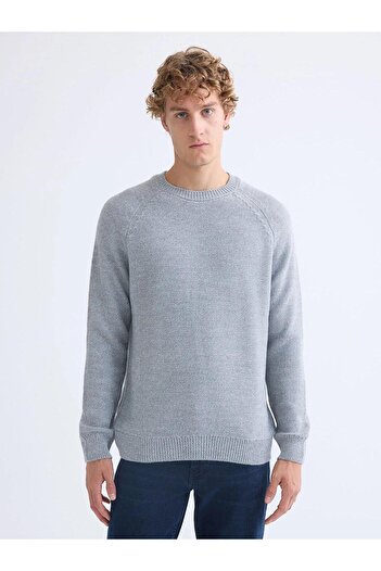 LC Waikiki Ανδρικό πλεκτό πουλόβερ XSIDE Crew Neck (W5)