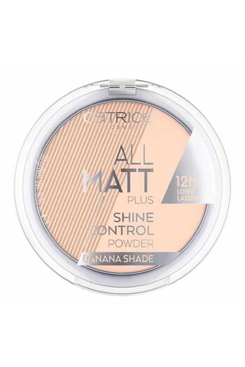 Catrice Pudra compacta, 002 Banana Bright, All Matt Plus Shine Control Powder, 10 g,