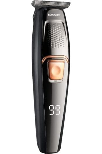 sonashi Rechargeable Hair Clipper with 3Hrs Continuous Working, LCD Display and ON/OFF Switch Featur