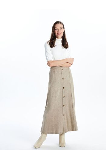 LC Waikiki Women's Skirt with Elastic Waist