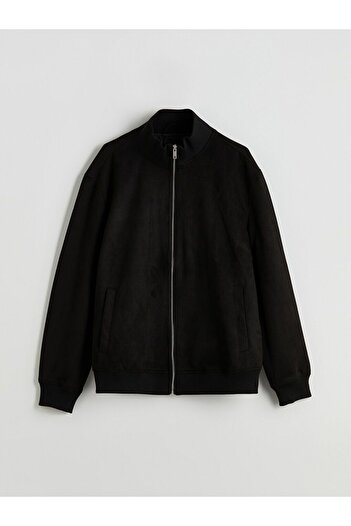 LC Waikiki Standard Fit Stand Collar Suede Men's Coat