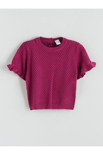 LC Waikiki Crew Neck Girl's Blouse and Shorts