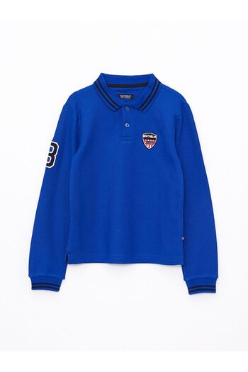 LC Waikiki Polo Neck Long Sleeve Boy T-Shirt