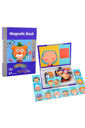 Picodino Carte Magnetica Expresii Faciale – Emotii Puzzle Magnetic