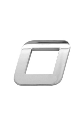 Mega Drive Car Ornament 3D Number 0 26 MM Chrome