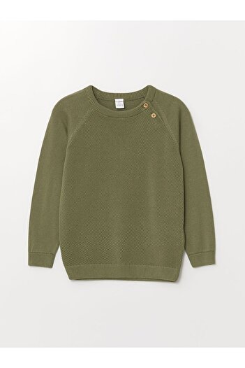 LC Waikiki Lcw Kids Crew Neck Long Sleeve Baby Boy Knitwear Sweater