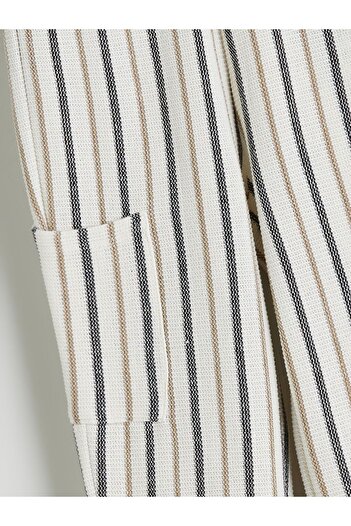 LC Waikiki Lcw Kids Striped Boys' Cargo Sweatpants