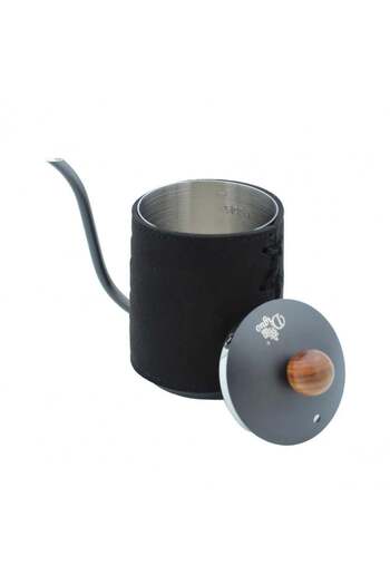 GENELEC Coffee Pour Over Kettle 500ml with Leather Insulation
